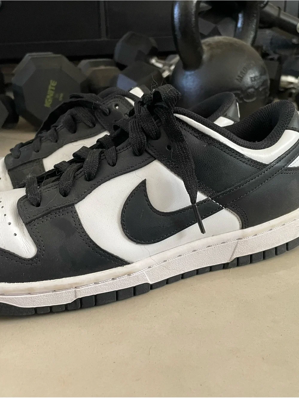 Nike Black and White Low-Top Sneakers - Classic Two-Tone